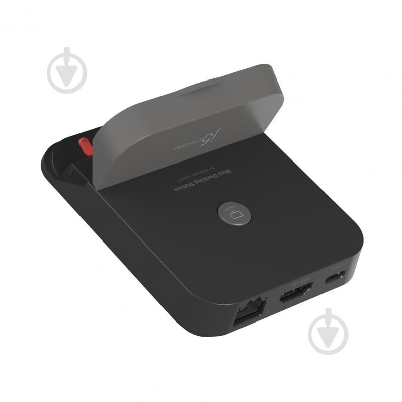 Док-станция J5Create Nintendo Switch (HDMI/PD/USB-A/USB-C/LAN) black (JCD620-N) - фото 3