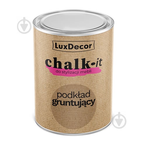 Ґрунт LuxDecor Chalk-it білий мат 0,75 л - фото 1