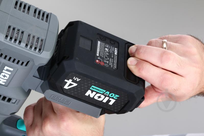 Батарея акумуляторна LION 20,0V 4Ah B1-20-4A - фото 12 Батарея акумуляторна LION 20,0V 4Ah B1-20-4A - фото 12
