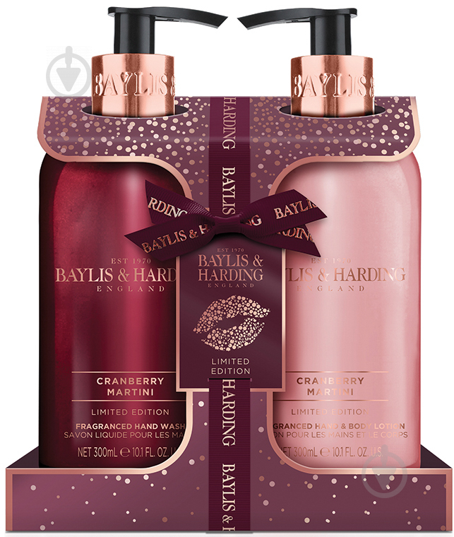 Набор подарочный для женщин Baylis&Harding Cranberry Martini BH20CM2BTL - фото 1