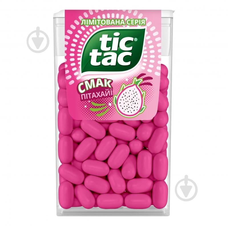 Драже Tic Tac зі смаком пітахаї Limited edition п/у 54г 54 г - фото 1