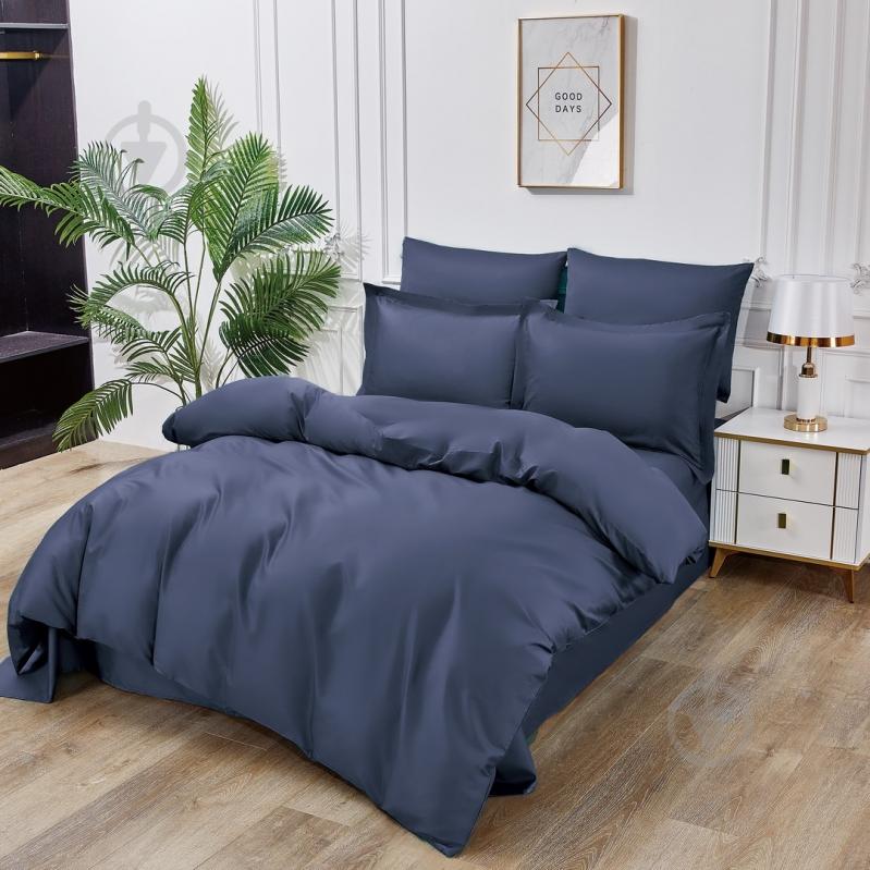 Комплект постільної білизни Vintage Indigo-1,5 синій Word of Dream - фото 3 Комплект постільної білизни Vintage Indigo-1,5 синій Word of Dream - фото 3