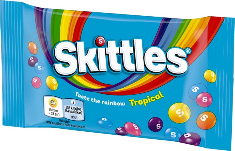 Драже Skittles 38 г - фото 3