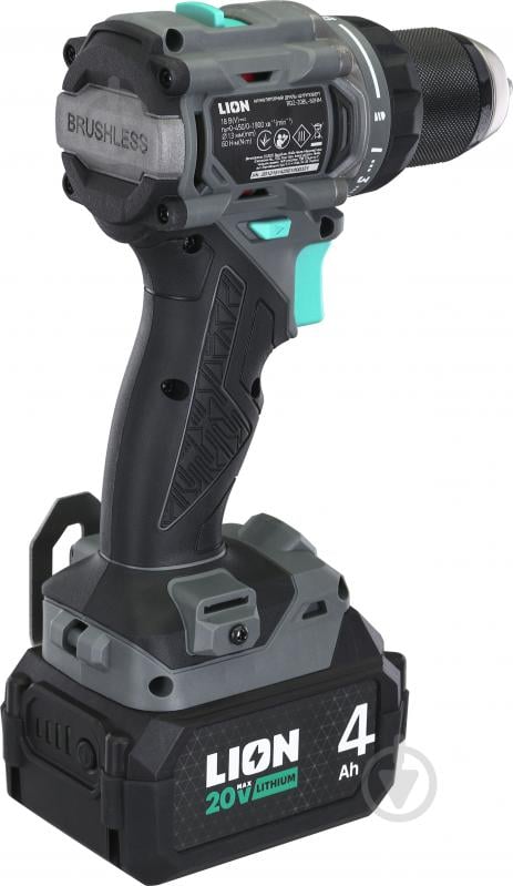 Шуруповерт акумуляторний LION BD2-20BL-60NM - фото 6 Шуруповерт акумуляторний LION BD2-20BL-60NM - фото 6