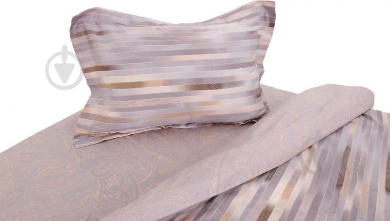 Комплект постельного белья Dusk 2,0 бежево-серый La Nuit - фото 3