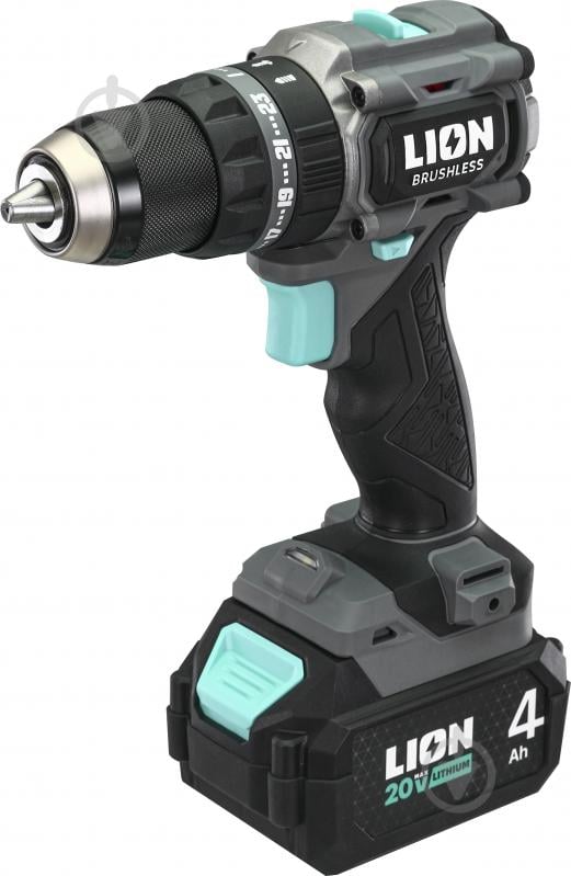 Шуруповерт ударний акумуляторний LION BD3-20BL-75NM - фото 6 Шуруповерт ударний акумуляторний LION BD3-20BL-75NM - фото 6