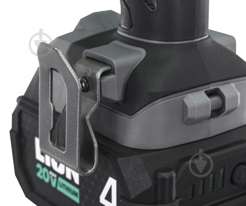 Шуруповерт ударний акумуляторний LION BD3-20BL-75NM - фото 11 Шуруповерт ударний акумуляторний LION BD3-20BL-75NM - фото 11