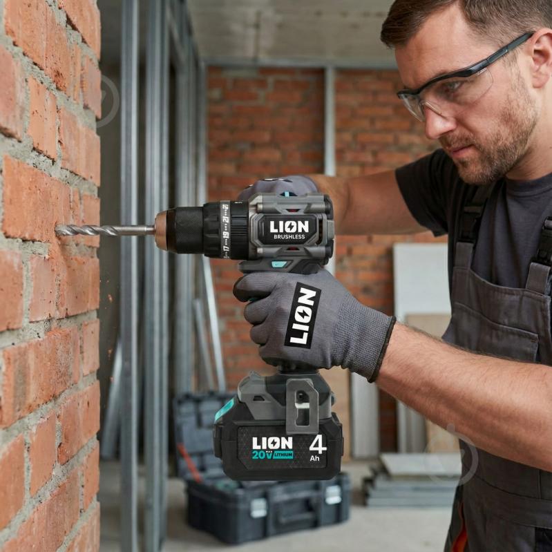 Шуруповерт ударний акумуляторний LION BD3-20BL-75NM - фото 14 Шуруповерт ударний акумуляторний LION BD3-20BL-75NM - фото 14