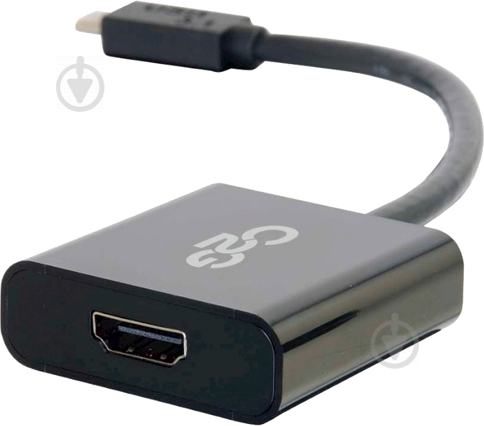 Адаптер C2G USB-C на HDMI чорний (CG80512) - фото 3