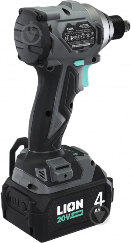 Гайковерт аккумуляторный LION BW1-20BL-280NM 280 Нм - фото 6
