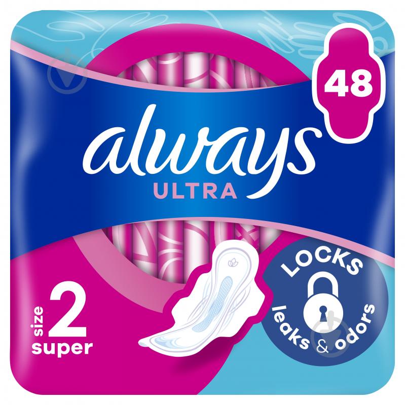 Прокладки гигиенические Always Ultra Super (Размер 2) 48 шт. - фото 1