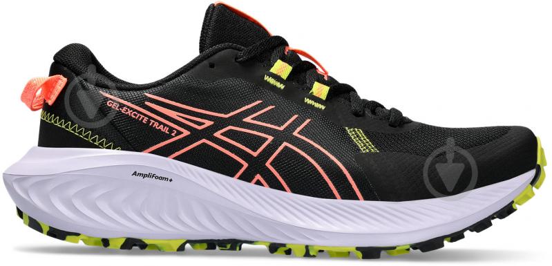 Кроссовки женские демисезонные Asics GEL-EXCITE TRAIL 2 1012B412_002 р.39 черные - фото 1