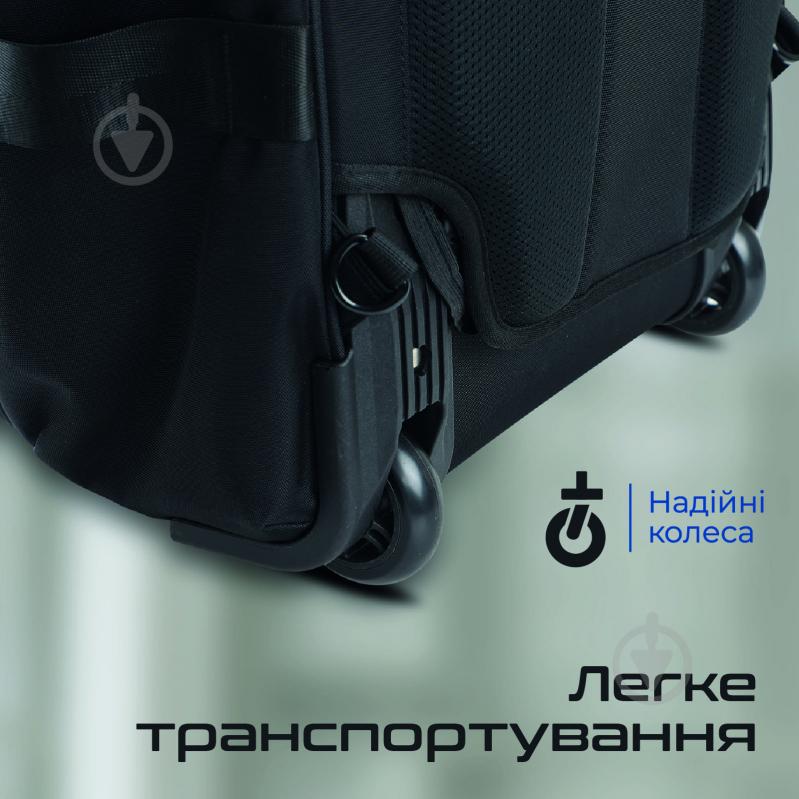 Рюкзак для ноутбука Promate 15.6" black (crampack-tr) - фото 4