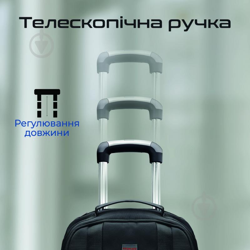 Рюкзак для ноутбука Promate 15.6" black (crampack-tr) - фото 5