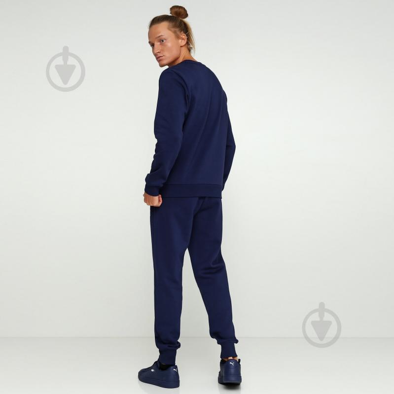 Джемпер Puma ESS LOGO CREW SWEAT FL MEDIUM 851748-06 р.2XL синий - фото 2