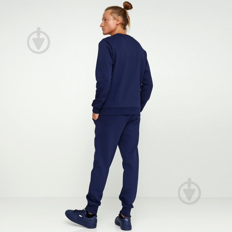 Джемпер Puma ESS LOGO CREW SWEAT FL MEDIUM 851748-06 р.2XL синий - фото 6