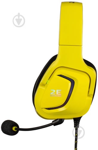 Гарнітура ігрова 2E Gaming HG340 RGB USB 7.1 yellow (2E-HG340YW-7.1) - фото 4