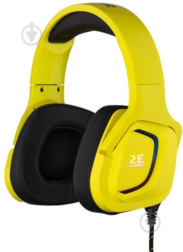 Гарнітура ігрова 2E Gaming HG340 RGB USB 7.1 yellow (2E-HG340YW-7.1) - фото 3