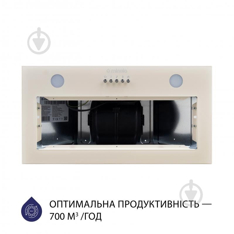 Вытяжка Minola HBI 5262 IV GLASS 700 LED полновстраиваемая - фото 3