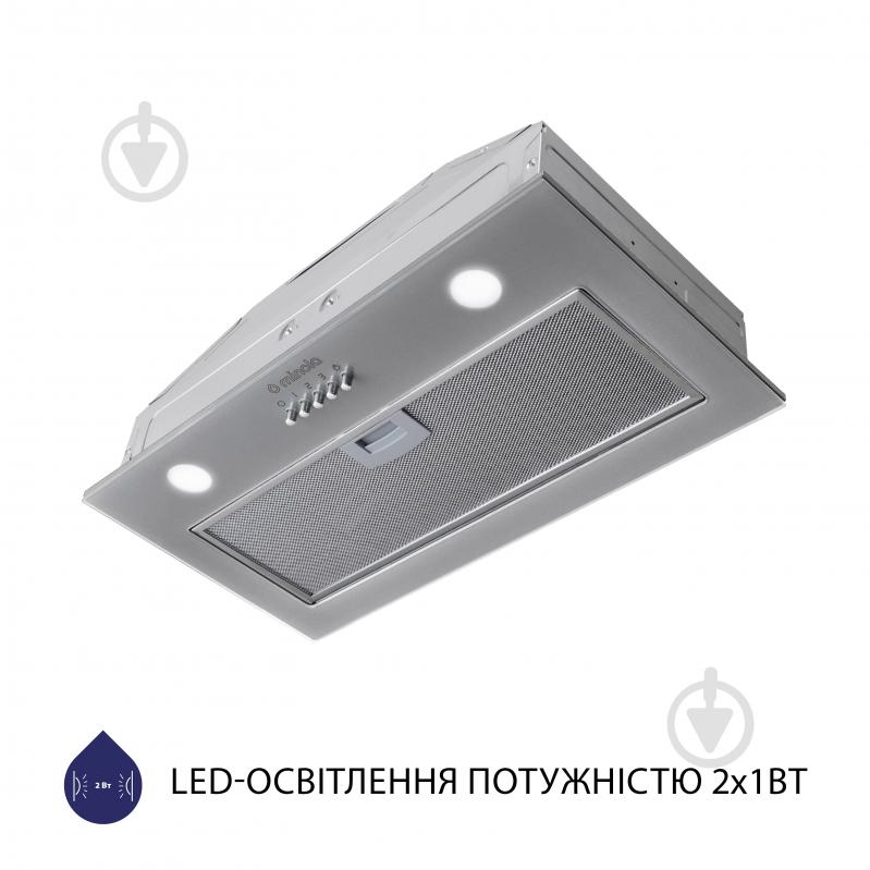 Витяжка Minola HBI 5262 GR GLASS 700 LED повновбудовувана - фото 5