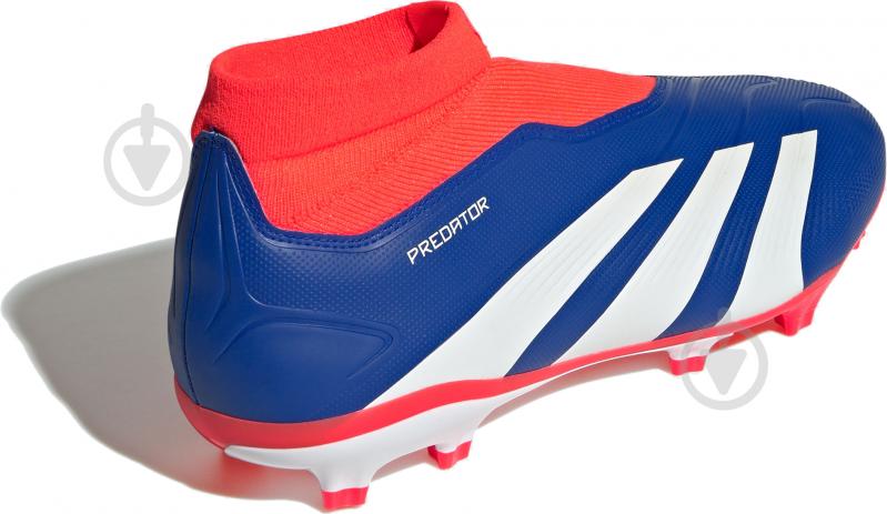 Бутсы Adidas PREDATOR LEAGUE LL IF6333 р.42 2/3 синий - фото 4