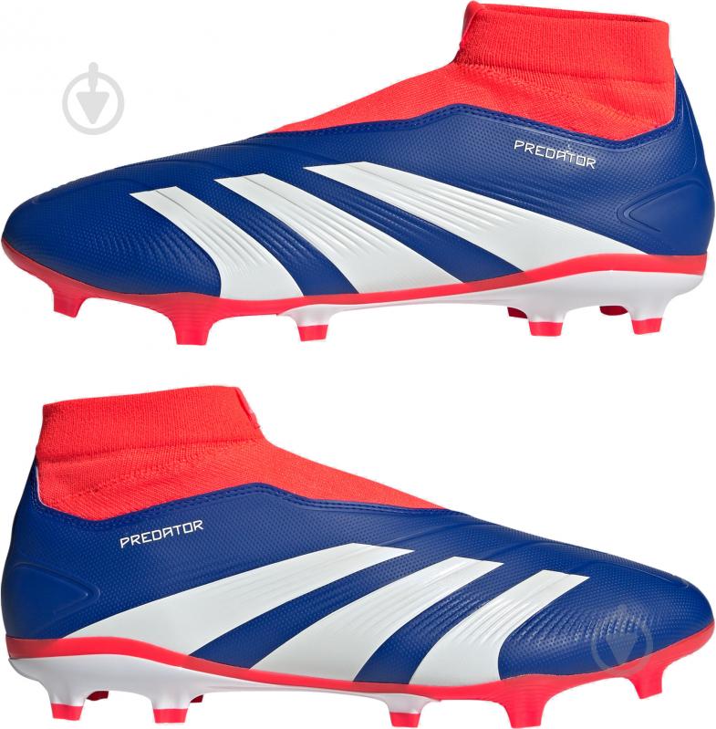 Бутсы Adidas PREDATOR LEAGUE LL IF6333 р.42 2/3 синий - фото 5