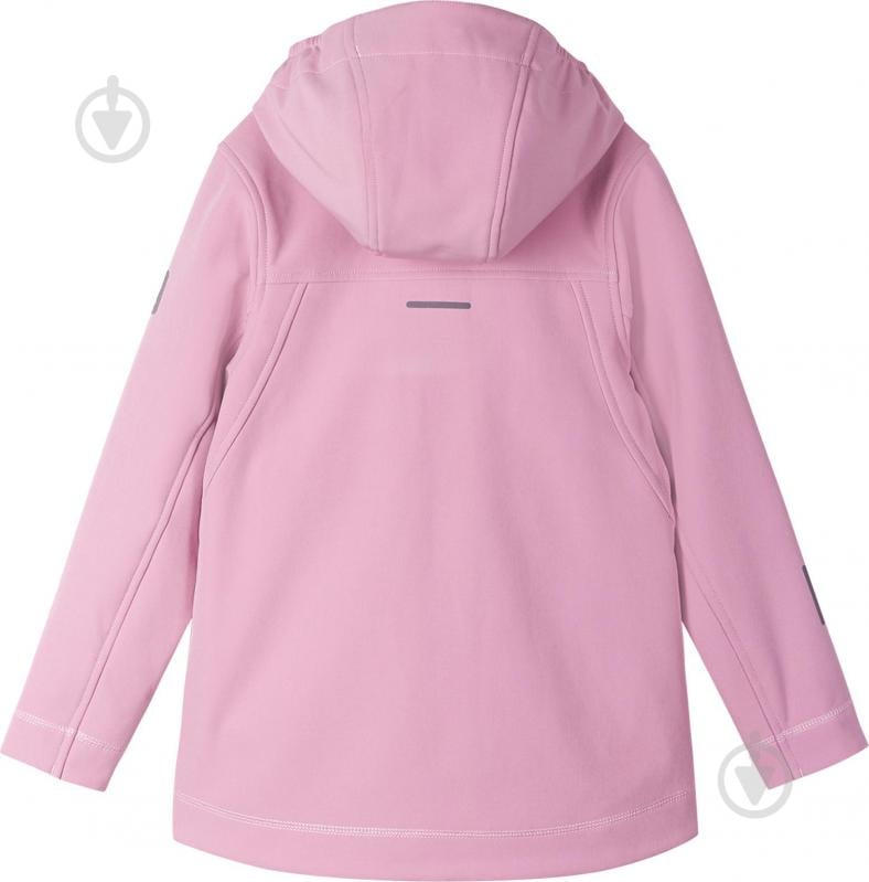 Куртка для девочек Reima Softshell Espoo р.128 розовый 531564-4550 - фото 2