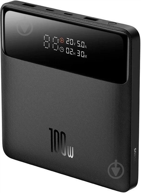 Повербанк BASEUS Blade 20000 mAh black (PPBL000301) - фото 1 Повербанк BASEUS Blade 20000 mAh black (PPBL000301) - фото 1
