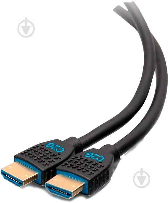 Кабель C2G HDMI 18Gbps 1,8 м чорний (CG80982) - фото 1