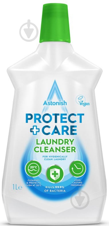 Засіб Astonish для прання та очищення пральних машин Astonish Protect + Care 1000 мл - фото 1