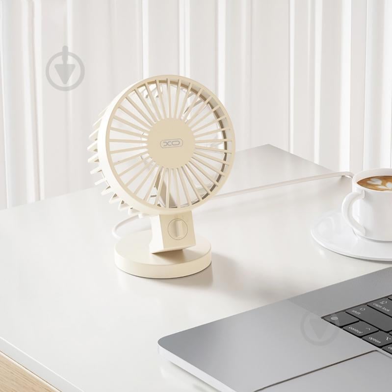 Вентилятор Xo MF82 beige - фото 2