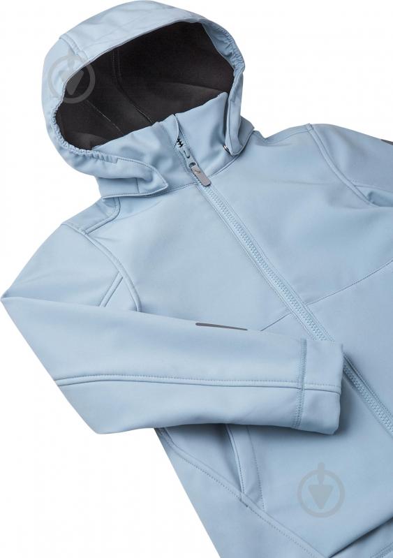 Куртка для девочек Reima Softshell Espoo р.116 синий 531564-9520 - фото 4
