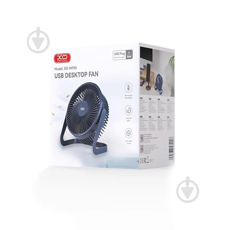 Вентилятор Xo MF90 blue - фото 3