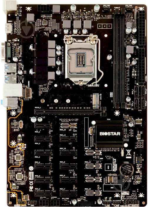 Материнская плата Biostar TB360-BTC PRO 2.0 (LGA 1151, Intel B360, ATX) - фото 1