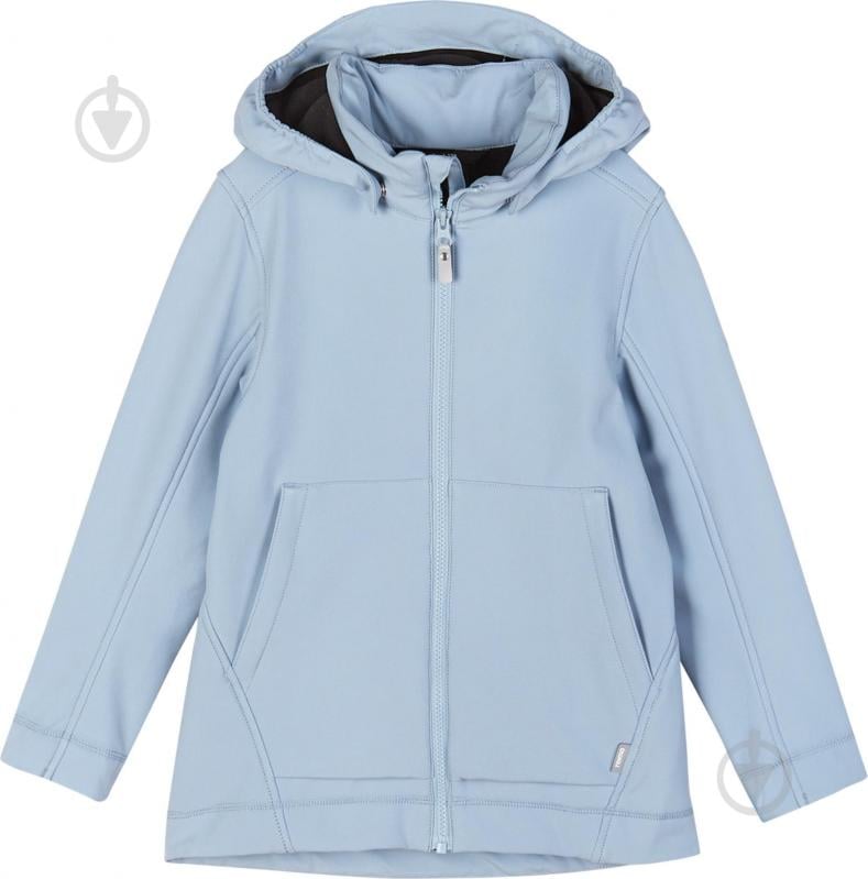 Куртка для девочек Reima Softshell Espoo р.122 синий 531564-9520 - фото 1
