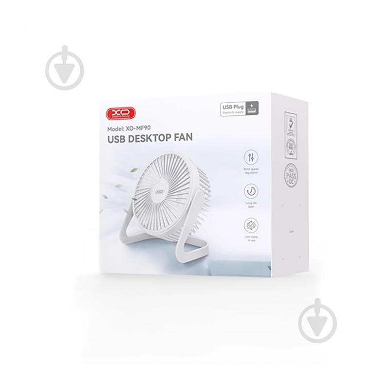Вентилятор Xo MF90 white - фото 3
