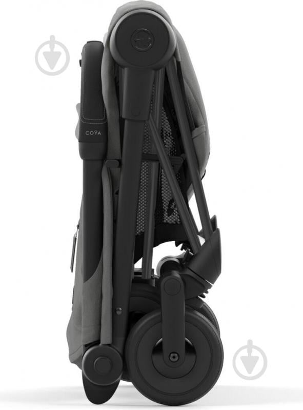 Коляска прогулочная Cybex Coya Matt Black Mirage Grey - фото 8