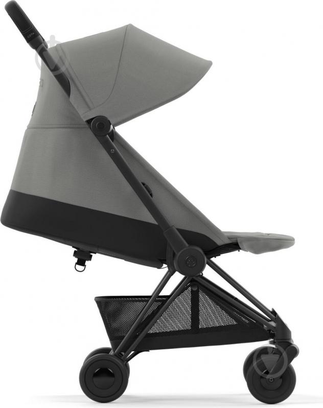 Коляска прогулочная Cybex Coya Matt Black Mirage Grey - фото 7