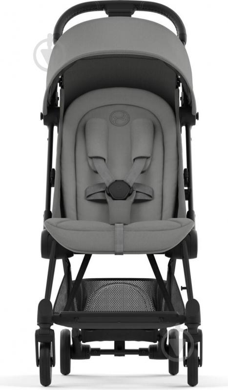 Коляска прогулочная Cybex Coya Matt Black Mirage Grey - фото 6