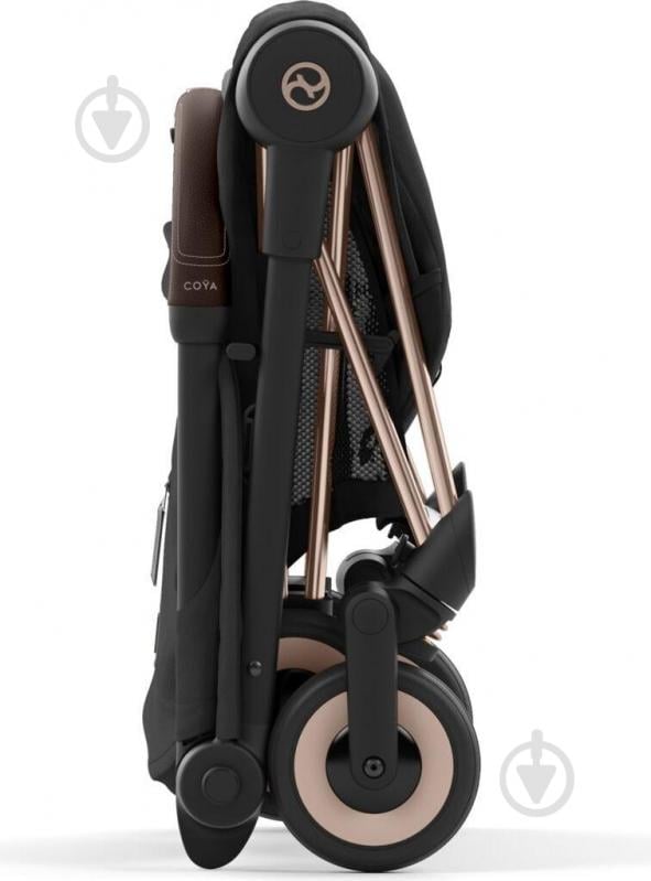 Коляска прогулочная Cybex Coya Rosegold Sepia Black - фото 9