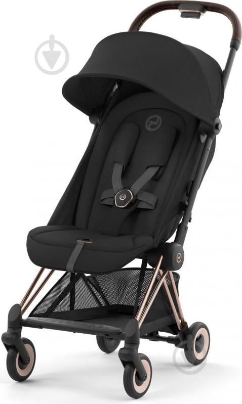 Коляска прогулочная Cybex Coya Rosegold Sepia Black - фото 1