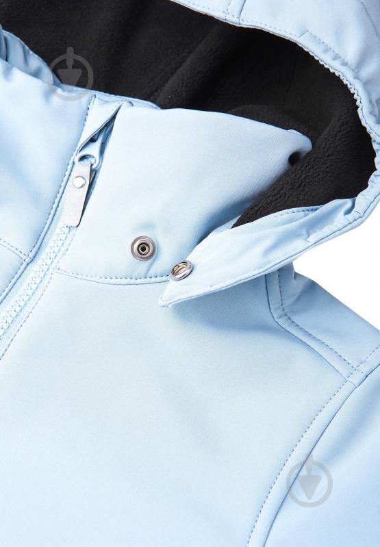 Куртка для девочек Reima Softshell Espoo р.134 синий 531564-9520 - фото 7