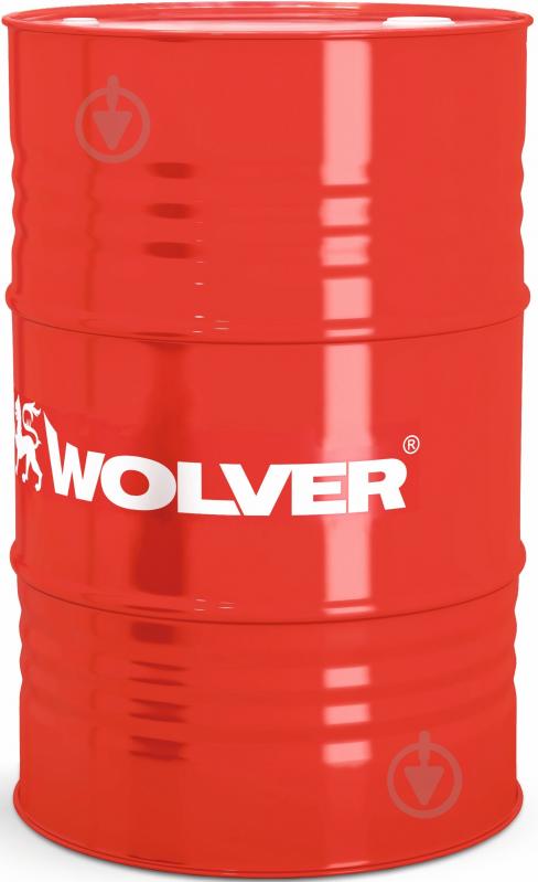 Антифриз Wolver G12/12+ от -80 до +120 концентрат 208 л красный (22574) - фото 1