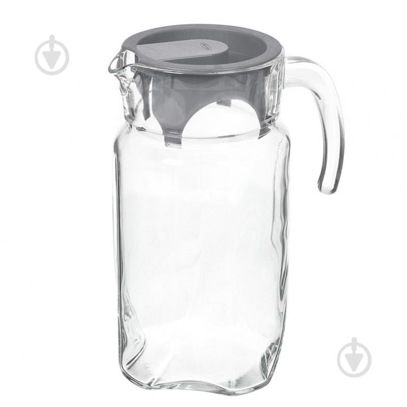 Кувшин Pasabahce Luna с серой крышкой 1,75 л - фото 1 Кувшин Pasabahce Luna с серой крышкой 1,75 л - фото 1