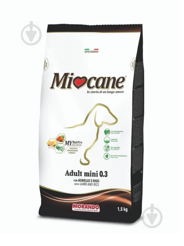 Корм для малих порід Morando Morando MioCane Adult Mini with Chicken для дорослих собак дрібних порід, з куркою 20 кг 20 кг - фото 1