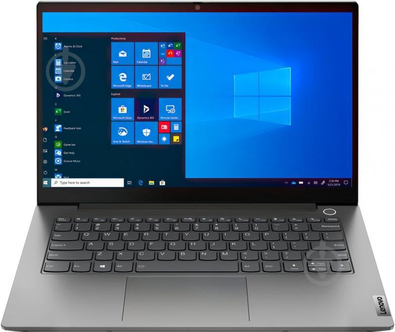 Ноутбук Lenovo ThinkBook 14 (20VD0042RA) silver - фото 1