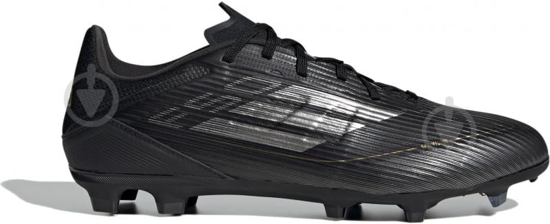 Бутси Adidas F50 LEAGUE FG/MG IE3181 р.42 чорний - фото 1