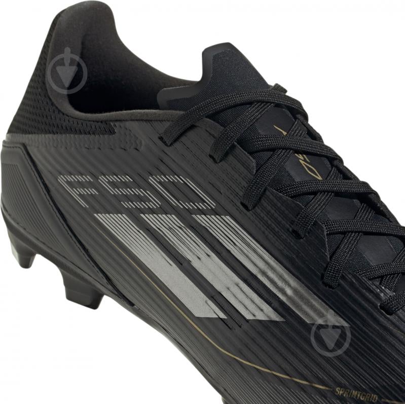 Бутси Adidas F50 LEAGUE FG/MG IE3181 р.42 чорний - фото 7