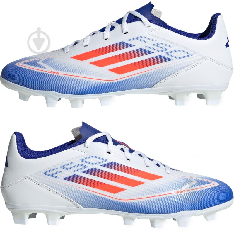 Бутсы Adidas F50 CLUB FXG IE0611 р.43 1/3 белый - фото 5