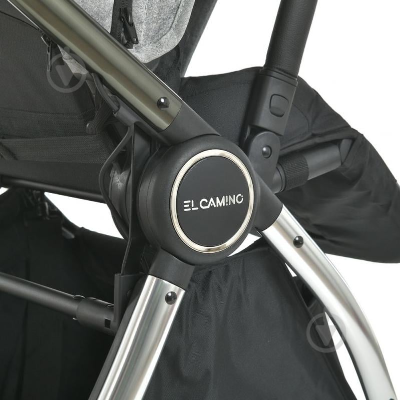 Коляска прогулочная El Camino ME 1078 Melange Gray - фото 9